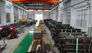 Finished cylinder tube workshop